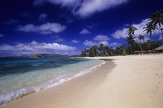 斐济,岛屿,白沙滩