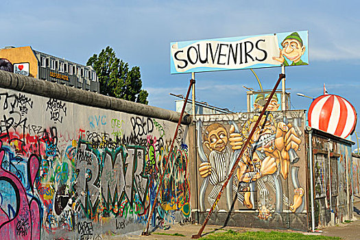 残余,柏林墙,柏林,德国,欧洲
