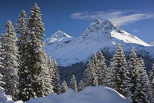 冬景,瑞士