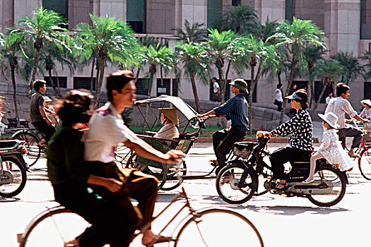 越南,河内,交通,正面,外贸