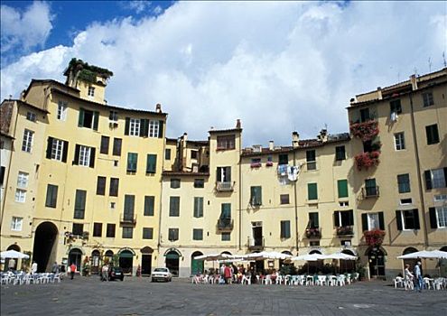 意大利,托斯卡纳,餐馆,地点,建筑,角度
