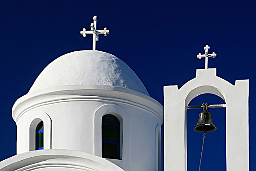 教堂,卡帕索斯,岛屿,爱琴海岛屿,爱琴海,希腊,欧洲