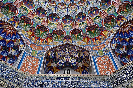 乌兹别克斯坦,布哈拉,穹顶,清真寺