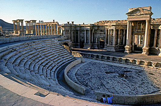 叙利亚,帕尔迈拉,遗迹,世界遗产,剧院