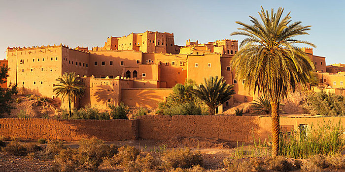 要塞,陶里尔特省,瓦尔扎扎特,摩洛哥,非洲