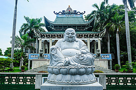 佛教,雕塑,庙宇,棉兰老岛,菲律宾