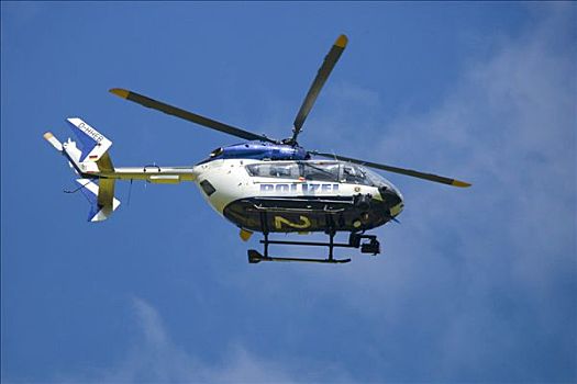 欧洲直升机公司,黑森州,警察,德国,欧洲