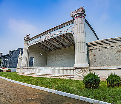 辽宁省抚顺市战犯管理所剧场建筑景观