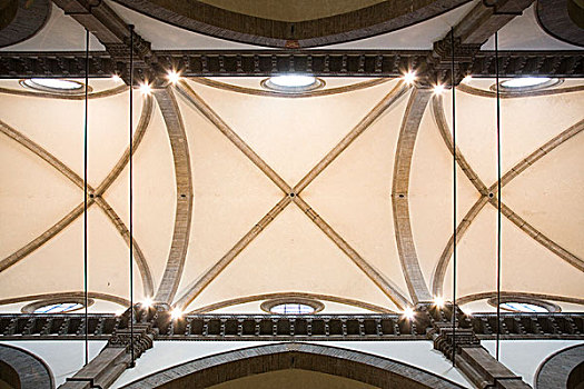 天花板,特写,中央教堂,佛罗伦萨,意大利