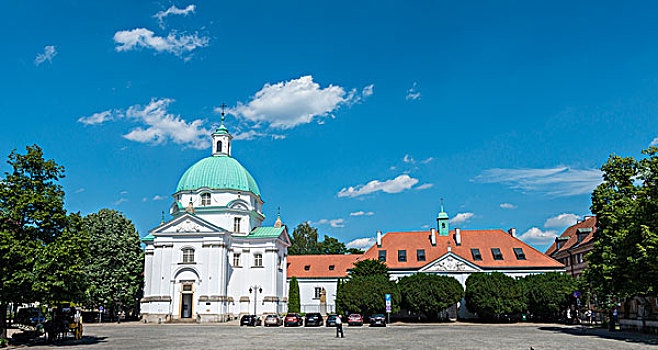 教堂,华沙,省,波兰,欧洲