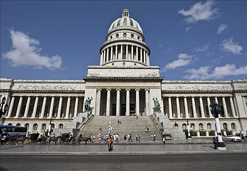 国家,国会大厦建筑,古巴,加勒比海