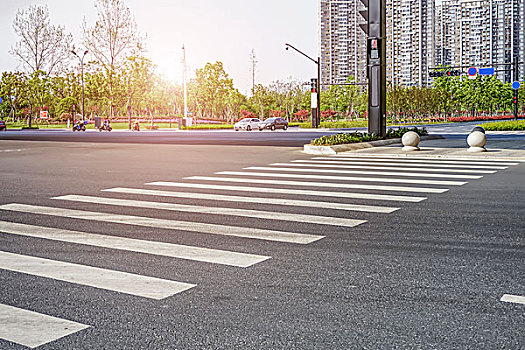 人行道,城市道路