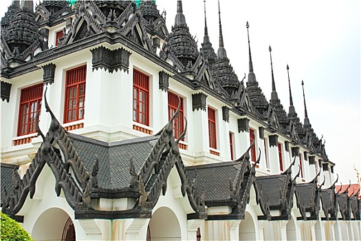 铁,庙宇,寺院,曼谷,泰国