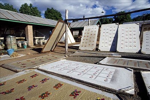 纸,制造,马达加斯加,非洲