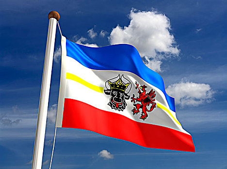波美拉尼亚,旗帜,德国