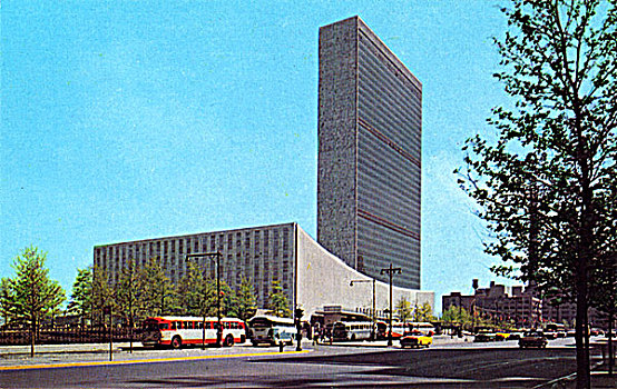 联合国大楼,纽约,美国