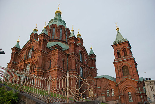 俄国东正教,大教堂,赫尔辛基,芬兰