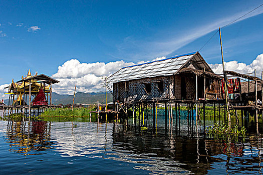房子,茵莱湖,缅甸