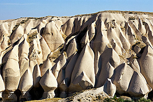 土耳其,卡帕多西亚,岩石构造,靠近,乌希萨尔