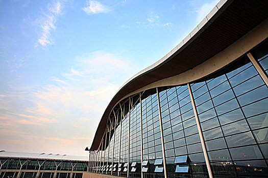 现代建筑,浦东,机场,上海