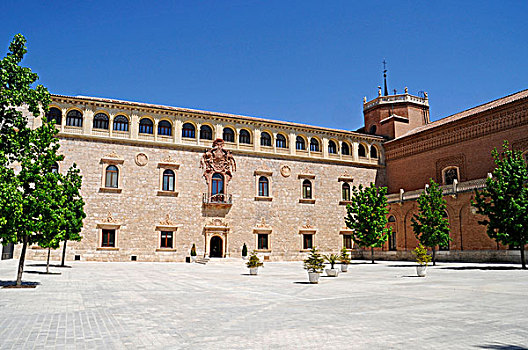 宫殿,阿尔卡拉城,西班牙,欧洲