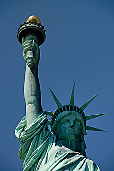自由岛,自由女神像,纽约,曼哈顿,美国