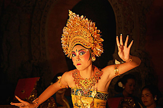 印度尼西亚,巴厘岛,乌布,女性,舞者,表演