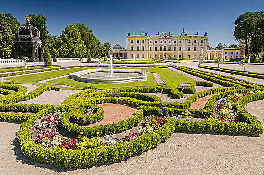 花园,宫殿,历史,复杂,流行,地点,本地人,波兰