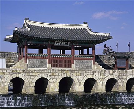 要塞,水原,韩国