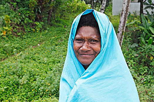 女人,围巾,41岁,头像,维提岛,斐济,大洋洲