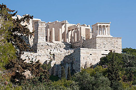 古迹,卫城,雅典,希腊