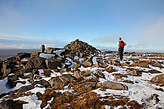 英格兰,北约克郡,山,行走,顶峰,约克郡谷地