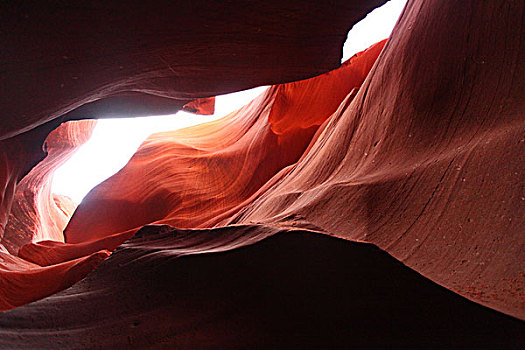 羚羊峡谷,红砂岩,岩石,纹理,峡谷,山谷,亚利桑那州,北美洲,美国,自然,风景,阳光,日出,蓝天,全景,文化,景点,旅游
