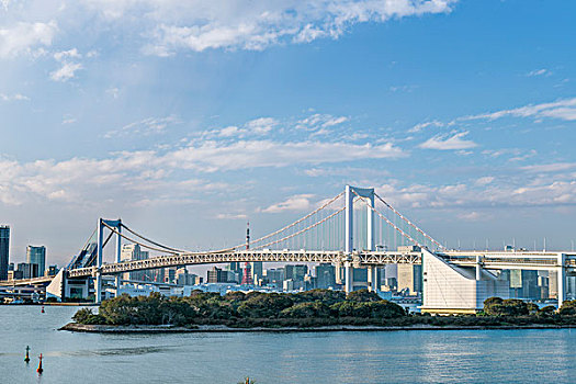 日本,东京,台场,彩虹桥,大幅,尺寸