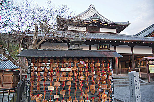 祈祷,清水寺,京都,日本