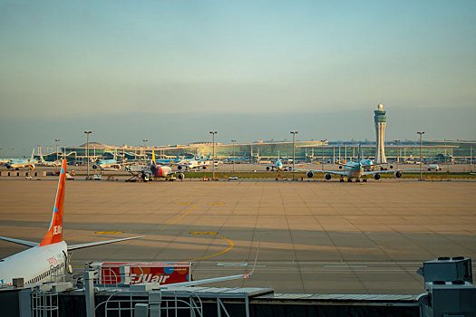 韩国仁川国际机场航站楼景观