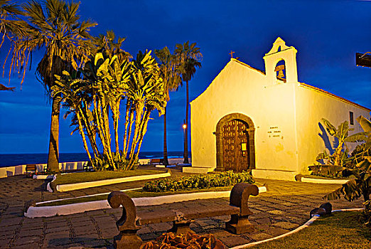 小教堂,波多黎各,特内里费岛,加纳利群岛,西班牙,欧洲