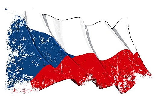 低劣,旗帜,捷克共和国