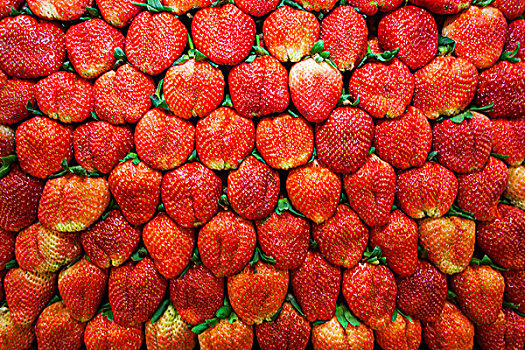 泰国,清迈,市场,草莓