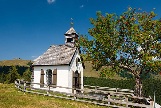 小教堂,萨尔茨卡莫古特,萨尔茨堡,奥地利,欧洲