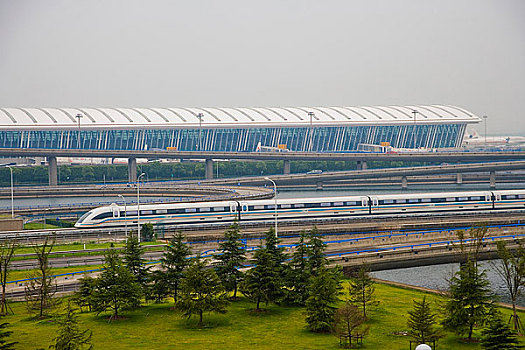 上海,磁悬浮列车