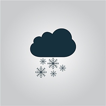 云,雪花