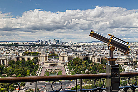 巴黎,法国,欧洲,埃菲尔铁塔,天际线