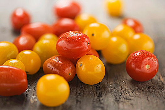 湿,红色,黄色西红柿
