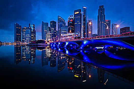 桥,金融区,中央区域,新加坡