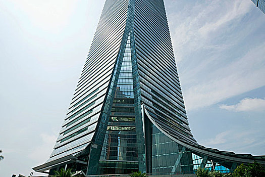 国际贸易,中心,城市,最高,建筑,香港