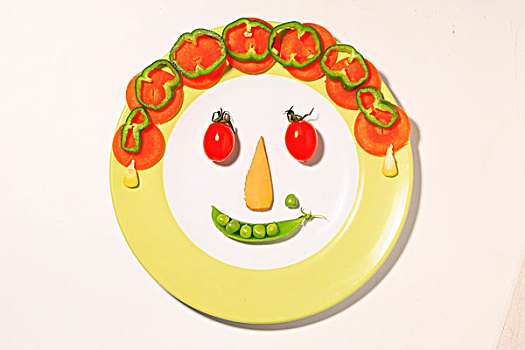 蔬菜笑脸