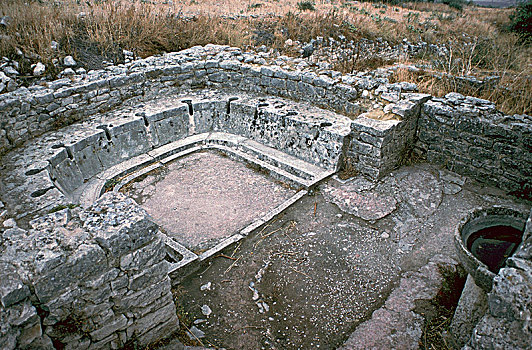 公用,卫生间,盥洗池,杜加遗址,公元前2世纪,艺术家,未知