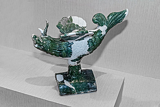 西夏琉璃海狮陶瓷工艺品景观