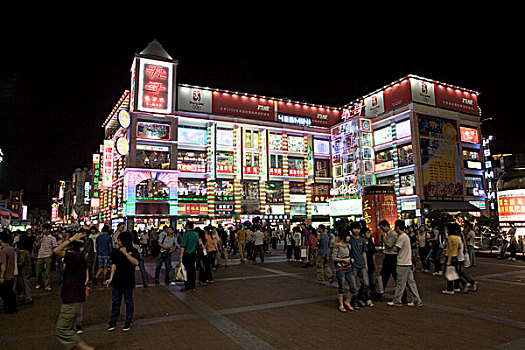 广州,广东,中国,城市风光,夜晚